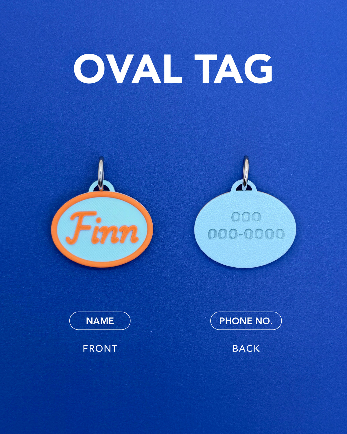 Oval & Pillow Tag