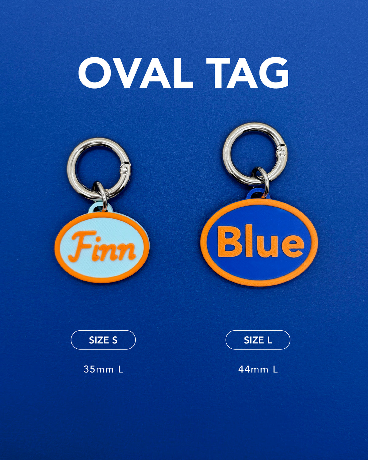 Oval & Pillow Tag
