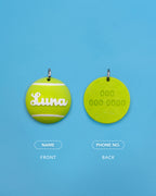 Tennis Ball Custom Tag