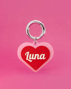 Personalise Love Heart Tag