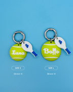 Tennis Ball Custom Tag