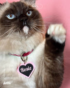 Personalise Love Heart Tag